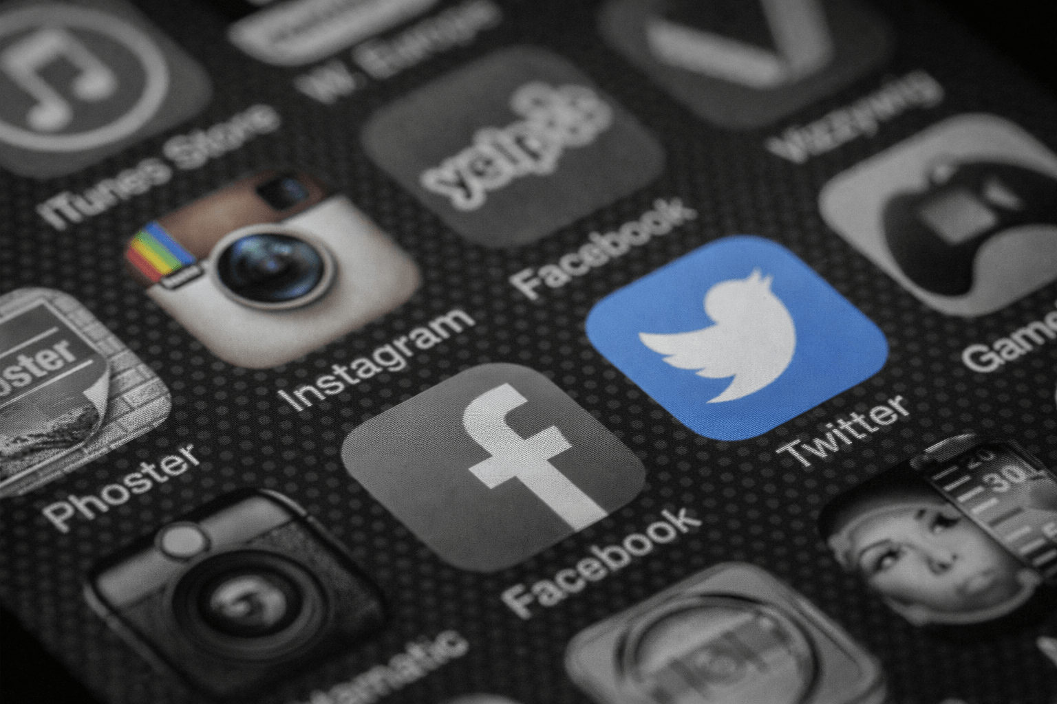 Illustration of online exposure and visible digital footprint